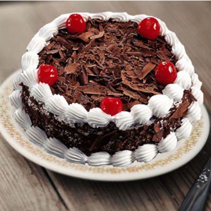 Black forest delight cake