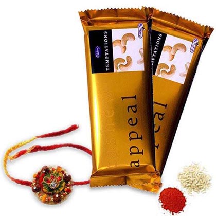 Chocolates & Rakhi Hamper