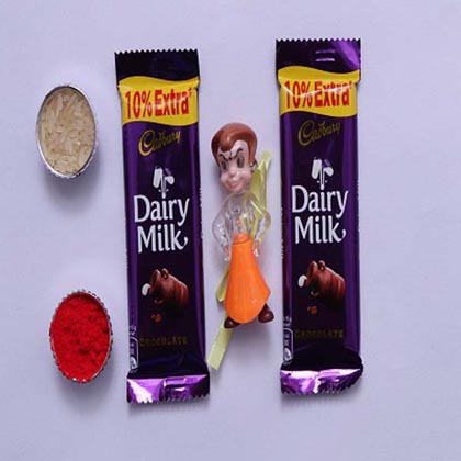 Kids Rakhi with Cadbury Chocolates